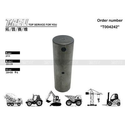 4408102 دبوس تروس التأرجح للحفارة ZX120 على مرحلتين مع المعالجة الحرارية