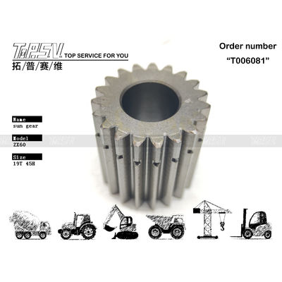 0922103 ZX60 حفارة السفر 2 المرحلة الشمسية والعتاد آلات حفارة الشمس والعتاد مع المخفض الكوكبي اللون أسود