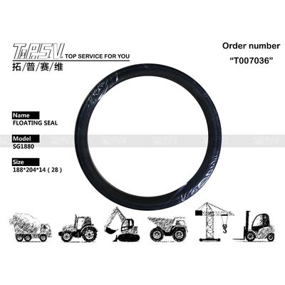 SG1880 ZX60 حفارة السفر العائمة ختم آلات حفارة مجموعة ختم هيدروليكي