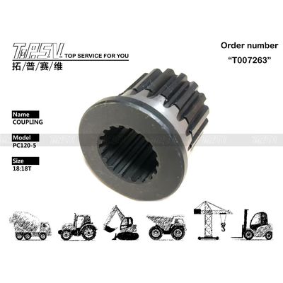 203-01-41130 PC120-5 أجزاء عمود المضخة الهيدروليكية للحفر لزيت العدادات وتغليف النقل
