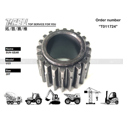 أجزاء الترس الشمسي ذو المرحلتين لحركة الحفار KX15، محرك هيدروليكي