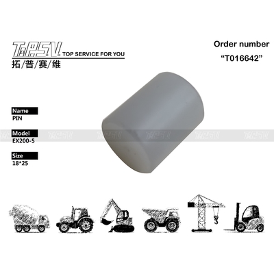 4285323 محرك هيدروليكي EX200-5 حفرة غطاء سفر دبوس قطع الغيار الإلكترونية