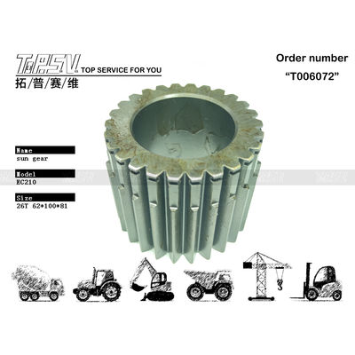SA7117-30290 تركيب سهل التركيب EC210 حفارة السفر 2 المرحلة الشمسية والعتاد المستخدمة في حفارات الآلات محرك نوع محرك هيدروليكي