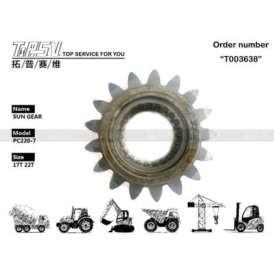 206-26-71410 متانة عالية PC220-7 حفرة المأرجحة 1 مرحلة غيار الشمس سهل التثبيت وصيانة مع زيت المعدات مريحة
