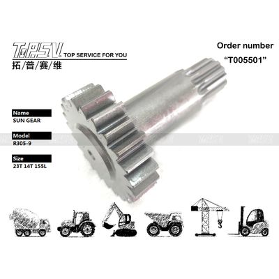 XKAQ-00203 High Durability R305-7 Excavator Travel 1 Stage Sun Gear Maintenance with Gear Oil and Depends On Size