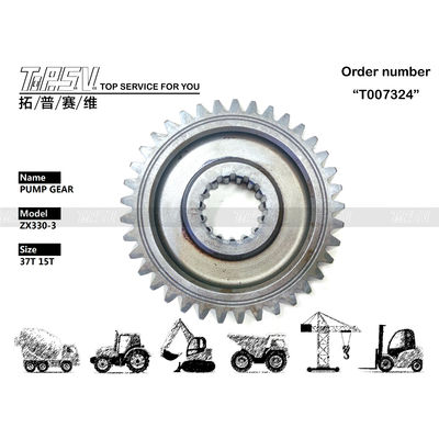 3104555 زيت العجلات الأخرى ZX330-3 الحفارات المضخة الهيدروليكية أجزاء عجلات المعالجة الحرارية تثبيت شبكة العجلات