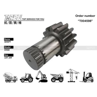أجزاء ترس الدوران للحفارة DX60 الفولاذية وجاهزة للشحن الفوري