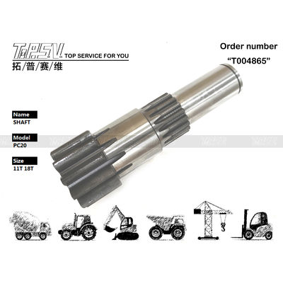 20S-26-1111 القيادة الهيدروليكية PC20-5 الحفرة أجزاء الدبابيس المتحركة لجهاز نقل الحفرة الطويل الأمد