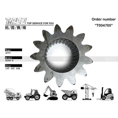 حزمة النقل حقيبة تجارية أخرى R210-3 حفرة محرك تحريك كبير وقطع معينة عالية الصلبة