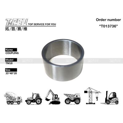 دقة عالية TM18 حفارة السفر 1 مرحلة اقتران أجزاء مكيف الهواء لنظام النقل الثقيل