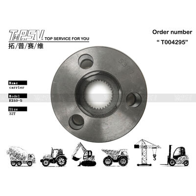 4397239 الأسود EX60-5 حفرة المأرجحة مرحلة 2 حامل الكوكب مكون دائم مثالي لإصلاح الحفرة وصيانتها