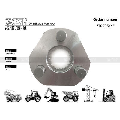 2413N459F1 متوافق مع SK06 حفار سوينغ 1 مرحلة جهاز حامل تصميم قوي لتحرك الحفار حجم التعبئة يعتمد على نوع التعبئة