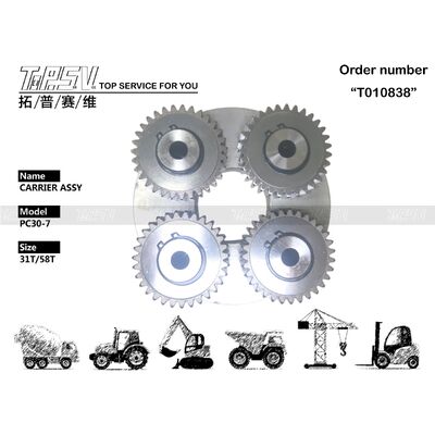 FUGHC-31-1262 محرك هيدروليكي للقيادة شديد التحمل PC30-7 حفارة السفر 2 مرحلة ناقل الحركة ASSY ومعدات الحفر المتينة المصممة لتلبية متطلبات أعمال البناء الثقيلة