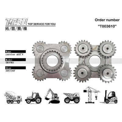 SK07N2 الحفرة المتحركة 1 مرحلة حامل ASSY قطع الغيار للحفرة المتحركة