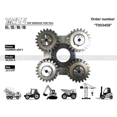 SK250-6E الحفرة المتحركة 1 مرحلة حامل ASSY قطع الغيار للحفرة المتحركة