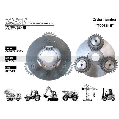 R215-7 الحفرة المتحركة 1 مرحلة حامل ASSY قطع الغيار للحفرة المتحركة