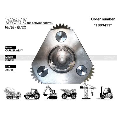 أجزاء مجموعة ناقل التأرجح للمحفارة CLG936 من المرحلة 1 لقطع غيار المحفارات ذات محرك التأرجح