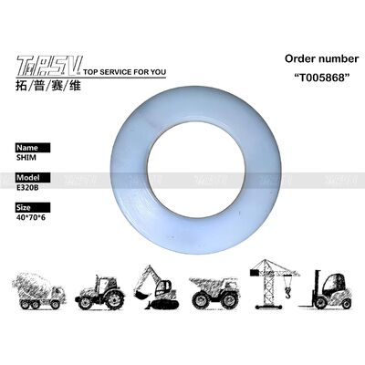 7Y-1434 E320B الحفرة السفر 2 مرحلة ناقل شيم قطع الغيار للحفرة
