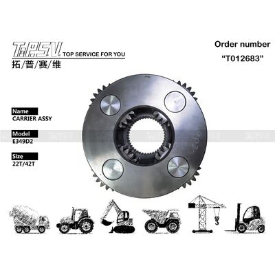 E349D2 حفارة سوينغ 2 المرحلة الناقل ASSY أجزاء لقطع غيار حفارة محرك سوينغ
