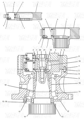 كتالوج المسمار على تصميم الحفرة أجزاء محرك الدفع المتأرجح للحفرة CATERPILLAR العلامات التجارية والنماذج 114-8226 E312-A