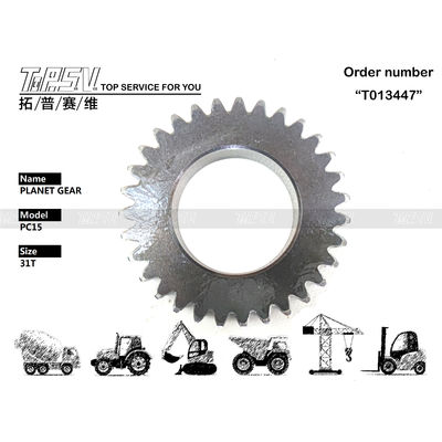 PC15 2Stage Travel Final Drive المعدات الكوكبية مع تركيب شبكة العجلات