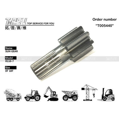 XKAY-01758 الحفرة مخصصة محركات القيادة النهائية العجلات R110-7 السفر 1Stage