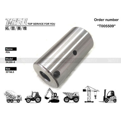 SK200-8 حفرة صندوق التروس الكوكبي أجزاء معدات السفر دبوس YN15V00037S006