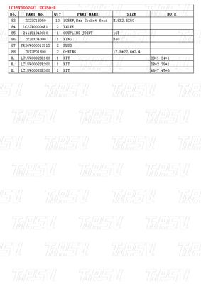 اللون الأسود LC15V00026F1 SK350-8 محرك الحفر النهائي