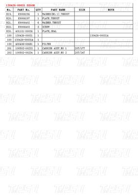 130426-00031 DX60R الحفرة الدفع المتحرك الكتالوج الأسود المصنع اللون الهيدروليكية الدفع المتحرك الدفع المتحرك