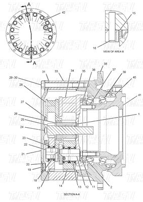 الهيدروليكية السوداء 191-3234 E320B الحفرة سفر محرك الكتالوج المحرك لإصلاح المعدات الثقيلة
