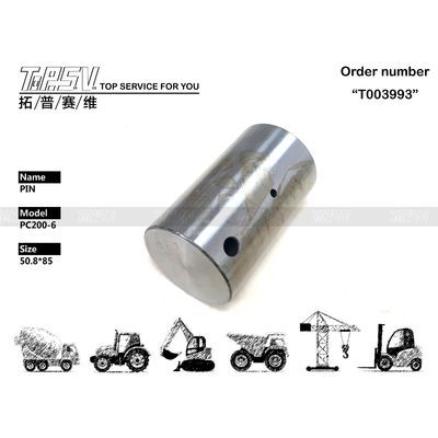 قوة 20Y-26-21320 PC200-6 حفر المأرجحة 2Stage دبوس الفولاذ الأسود لون سهل التثبيت لمحلات إصلاح الآلات