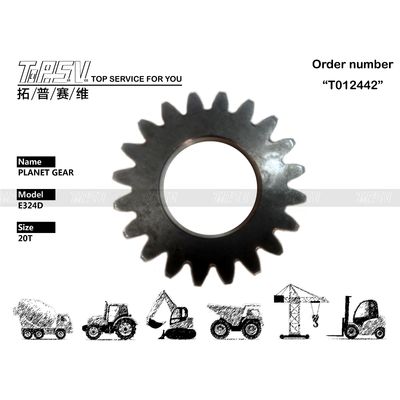 191-2675 محرك حفر قابلة للتخصيص E324D الحفرة السفر 1 مرحلة الكوكب معدات الدفع للعمليات الحفرة الزحفية في تصميم مستدير