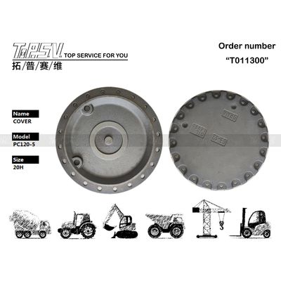 203-27-53232 دقة عالية PC120-5 غطاء محرك سفر الحفر لصيانة زيت العدادات السهلة في العمليات الثقيلة