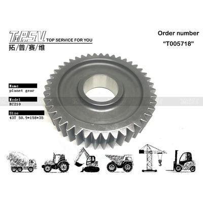 SA7117-30340 وظيفة محرك الكهرباء EC210 الحفرة السفر 1 مرحلة معدات الكوكب مع تركيب شبكة العدادات وتقنية التشكيل