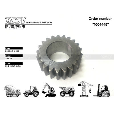 Steel SH120 Excavator Swing 2 Stage Planetary Gear مستوى ضجيج منخفض للمعدات الثقيلة