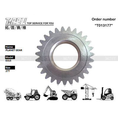 الصلب E315 الحفرة السفر 3 مرحلة الكوكب الحد من الدرجة أجزاء العجلات للآلات الثقيلة لضمان الأداء السلس