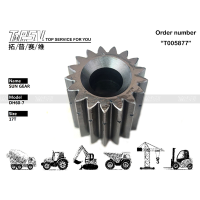 ترس الشمس المتين DH60-7 للحفارات، مرحلتان، سهل التركيب