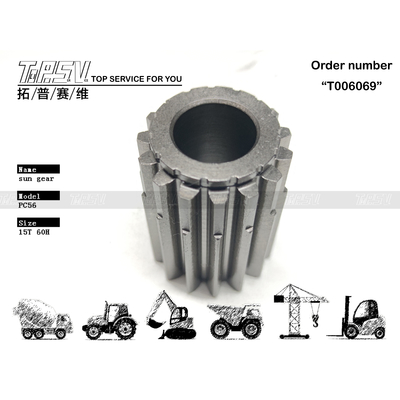 FUFZD-8391-08 أجزاء محرك التروس الشمسية ذات المرحلتين لحركة حفارة PC56 الفولاذية لتطبيقات تعدين الطاقة