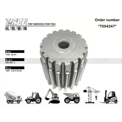 3037607 ترس شمسي متأرجح عالي الدقة للحفارة EX120-1، مرحلتين، لنظام النقل