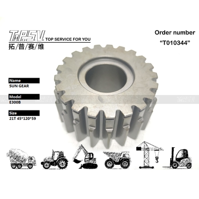 094-6432 محرك تروس شمسية متين E300B للحفارات ذو مرحلتين مع مخفض كوكبي، متانة عالية