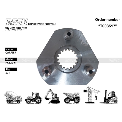 203-26-61120+201-26-62240 حفارة PC120-6 مريحة ذات مرحلة واحدة مع تركيب تشابك التروس وتغليف النقل في أكياس