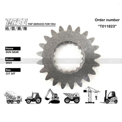 محرك هيدروليكي SK03 حفارة دوارة 1 مرحلة ترس شمسي لورش إصلاح الآلات والتركيب