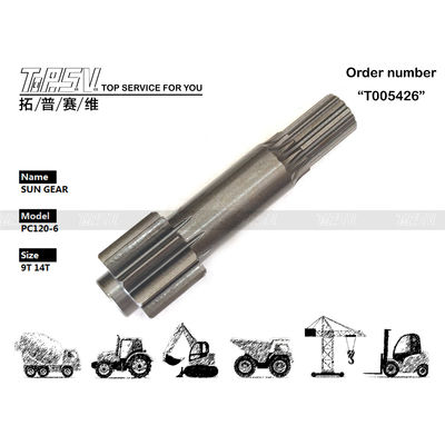 حقيبة متداولة لون أسود PC120-6 الحفرة السفر 1 مرحلة أجزاء أدوات الشمس للتعبئة والتغليف النقل