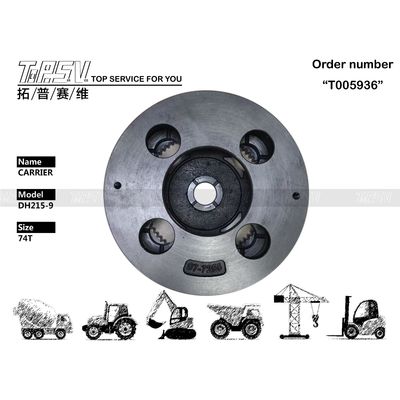 ناقل حركة حفار DX220 ذو مرحلتين للتعبئة والنقل في أكياس مغلقة ضمن تقنية متقدمة في ورش إصلاح الآلات