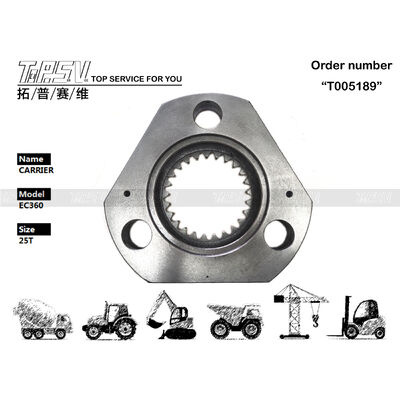 محرك هيدروليك EC290BLC الحفرة السفر 1 مرحلة ناقل الأسود اللون الثقيل واجب معدات البناء جزء مع حياة طويلة