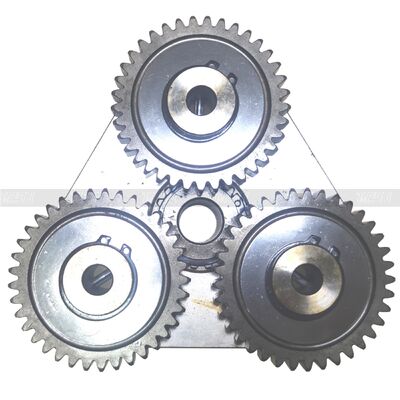 FUGHC-3-2-1159 مجموعة ناقل حفارة فولاذية مع مخفض كوكبي متين للخدمة الشاقة PC20-6 حفارة سفر مرحلة واحدة ASSY مكون آلات البناء
