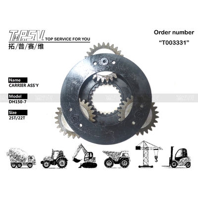 R110-7 مجموعة حامل الكواكب 1Stage Steel Hydraulic Motor Drive نوع