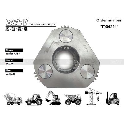 SA7118-30200 EC200B الحفرة المتحركة الكوكبية ناقل العجلات 22T أجزاء العجلات