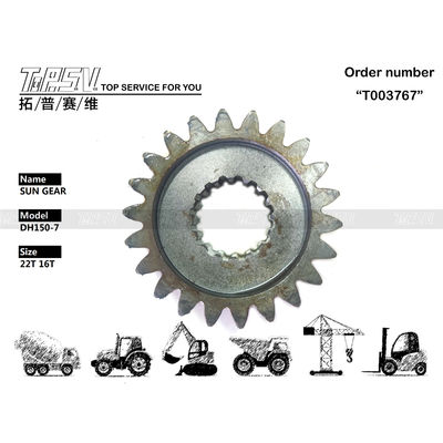 Good price 404-00066 DH150-7 حفارة دوارة 1 مرحلة ترس الشمس الصلب في ناقل الحركة الانترنت