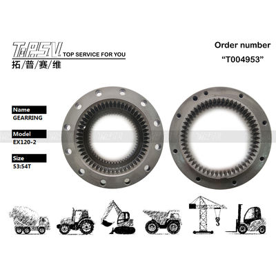 Good price 2028037 حفر حلقة معدات التروس الأسود الكوكبية أجزاء مربع التروس لهيتاشي EX120-2 الانترنت